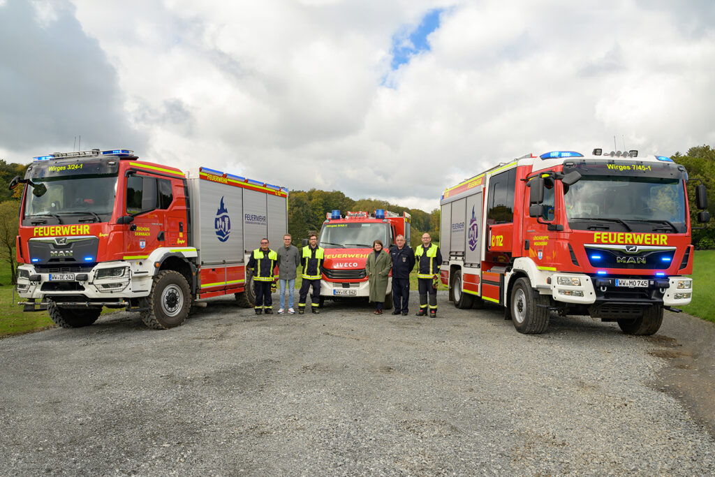 Neues Design der Feuerwehrautos