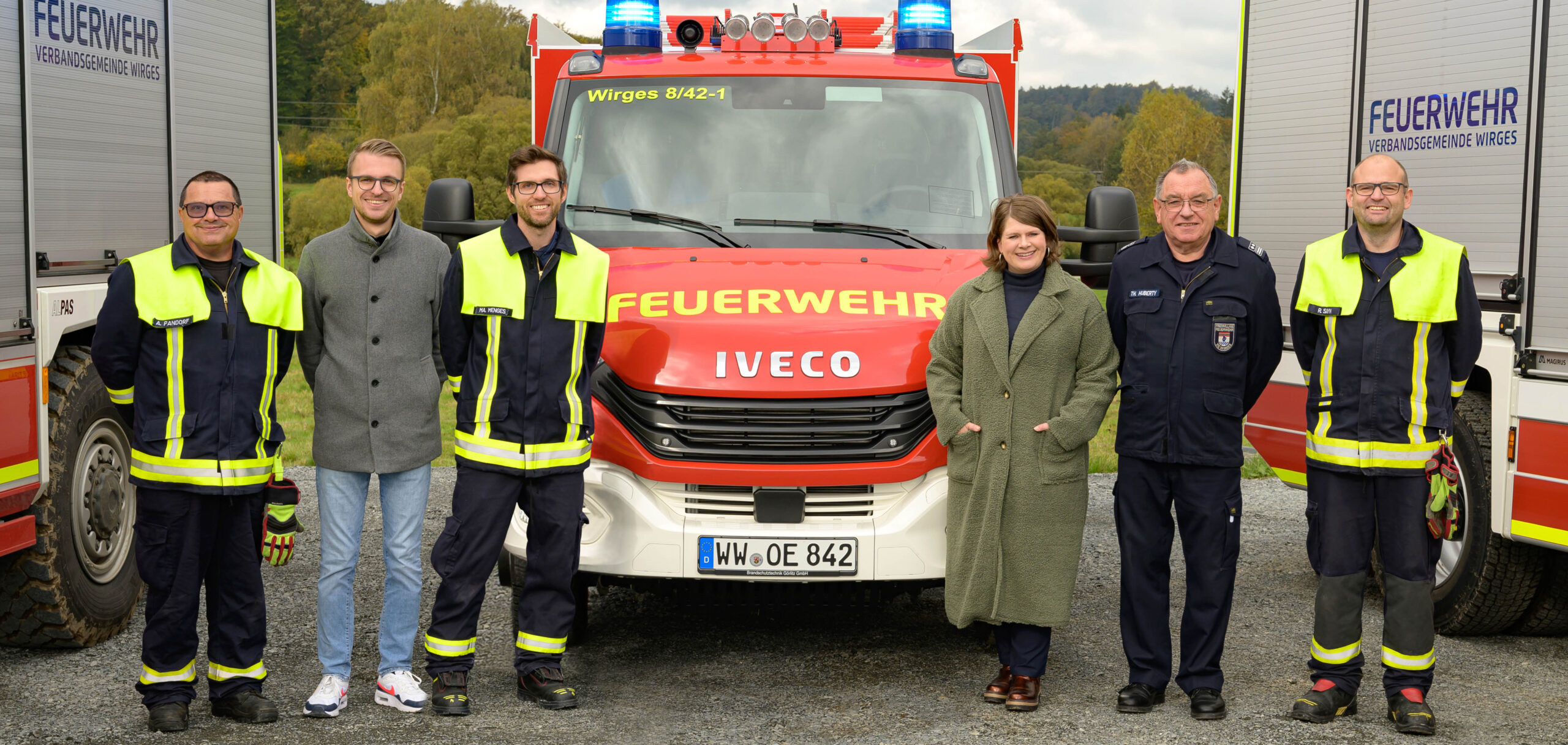 Neues Design für die Fahrzeuge der Feuerwehrfamilie VG Wirges