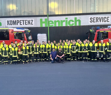 FF Mogendorf und FF Siershahn bei ihrer Gemeinschaftsübung