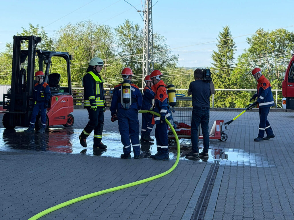 Übung der Jugendfeuerwehr Mogendorf